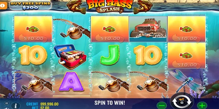 Fitur Bonus Slot Big Bass Splash 